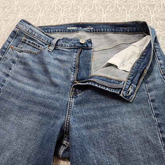 High Rise Barrel Leg Jeans Size 14 Horseshoe, Balloon or  Wishbone Jeans - Picture 8 of 14